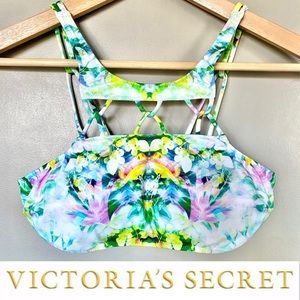 Victoria’s Secret Bikini Top Neon Tropical Paradise